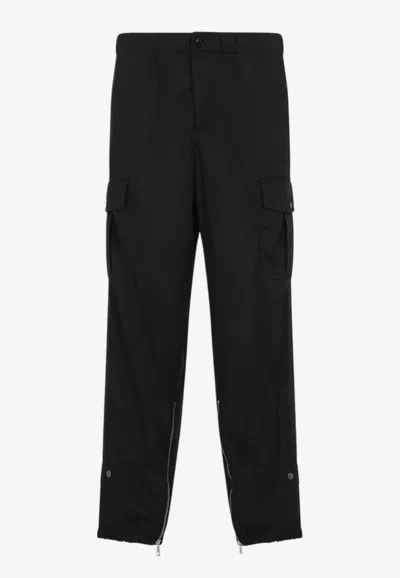 DRIES VAN NOTEN PEBB STRAIGHT CARGO PANTS