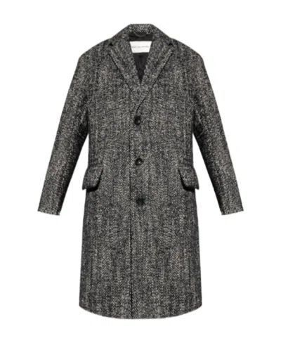 DRIES VAN NOTEN DRIES VAN NOTEN SINGLE-BREASTED LONG-SLEEVED COAT