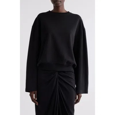 DRIES VAN NOTEN DRIES VAN NOTEN SNAP SLEEVE SWEATSHIRT