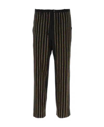 DRIES VAN NOTEN DRIES VAN NOTEN STRIPED TAILORED TROUSERS