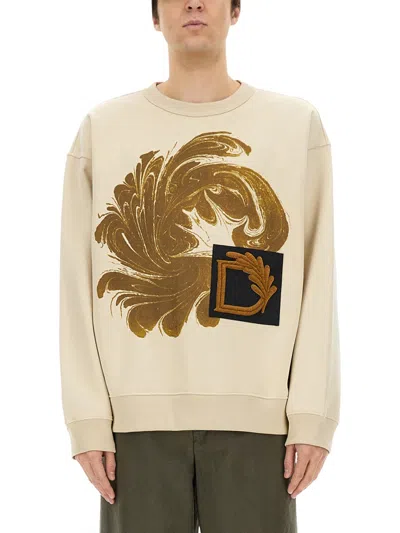 DRIES VAN NOTEN DRIES VAN NOTEN SWEATSHIRT WITH PRINT