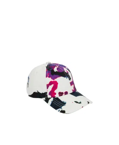 DRIES VAN NOTEN TIE-DYED EFFECT BASEBALL CAP