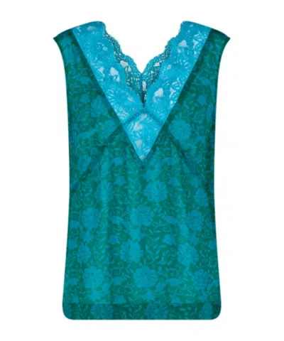 DRIES VAN NOTEN V-NECK SLEEVELESS TOP