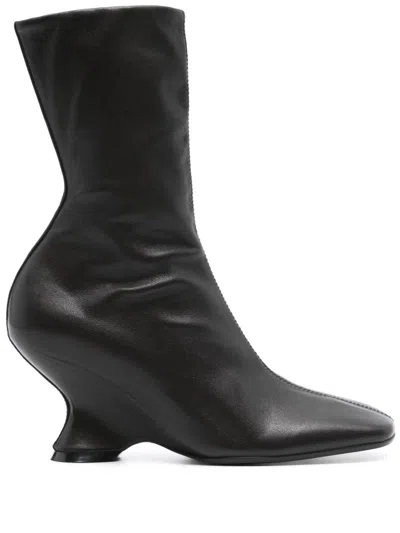 DRIES VAN NOTEN WEDGE BOOTS