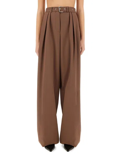 DRIES VAN NOTEN DRIES VAN NOTEN WIDELEG PANTS WITH BELT