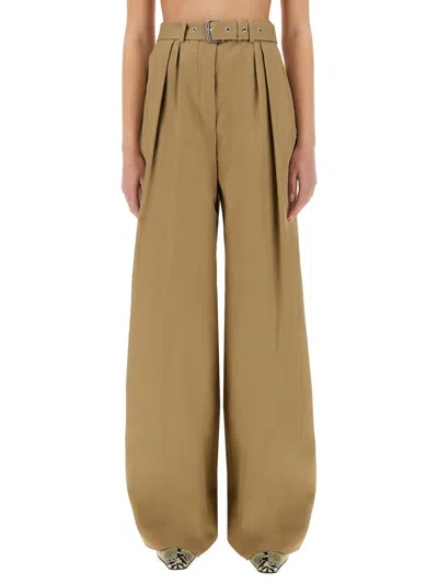 DRIES VAN NOTEN DRIES VAN NOTEN WIDELEG PANTS WITH BELT