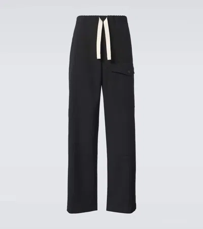 DRIES VAN NOTEN WOOL SWEATPANTS
