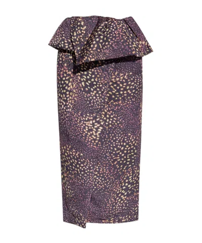 DRIES VAN NOTEN WRAP SKIRT