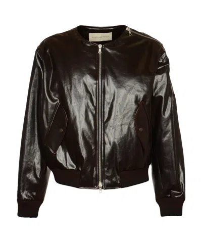 DRIES VAN NOTEN DRIES VAN NOTEN ZIPPED BOMBER JACKET