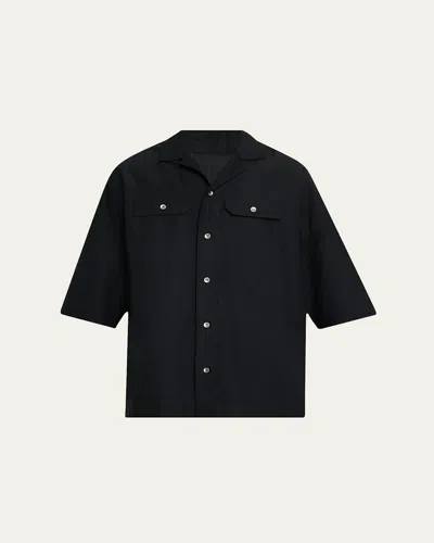 DRKSHDW RICK OWENS MEN'S MAGNUM TOMMY CAMP SHIRT
