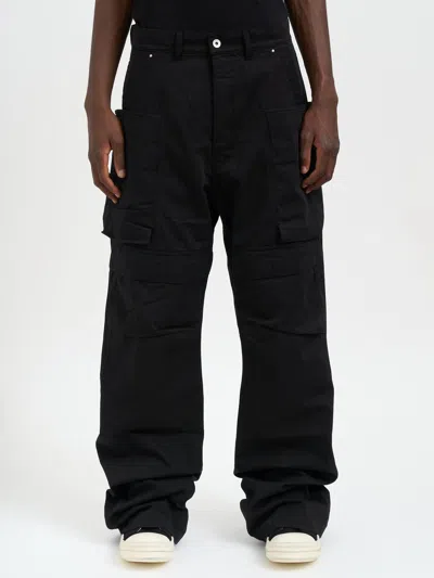 DRKSHDW DRKSHDW STEFAN CARGO BLACK PANTS