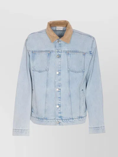 DRÔLE DE MONSIEUR JACKET WITH REGULAR COLLAR AND POCKETS