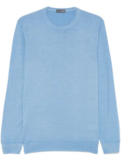 DRUMOHR MERINO-WOOL CREW-NECK SWEATER
