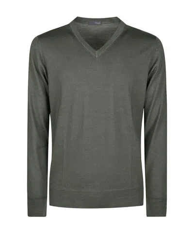 DRUMOHR V-NECK WOOL SWEATER