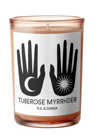 D.S. & DURGA DS & DURGA TUBEROSE MYRRHDER CANDLE 198G