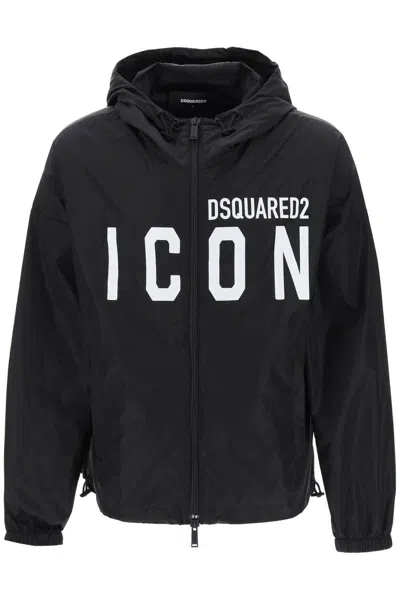 DSQUARED2 BE ICON WINDBREAKER JACKET