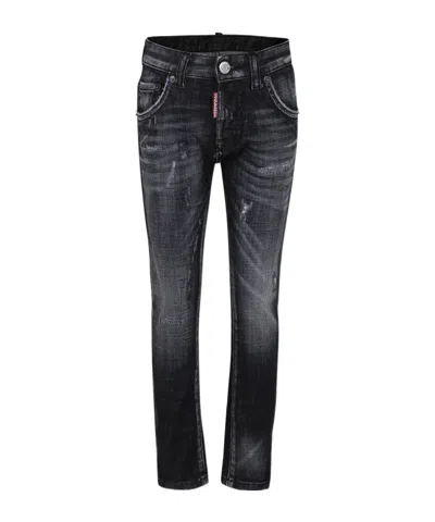 DSQUARED2 BELT-LOOP JEANS