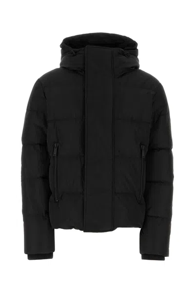 DSQUARED2 BLACK POLYESTER DOWN JACKET