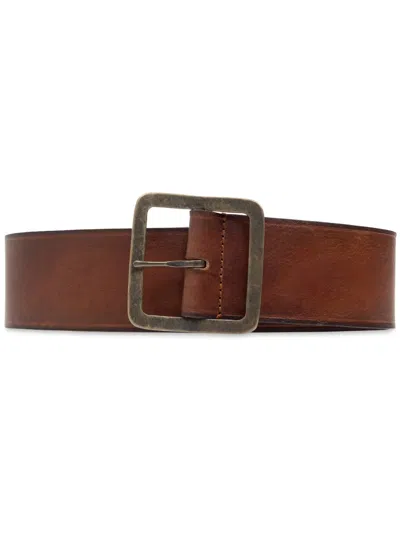 DSQUARED2 BUCKLED LEATHER BELT