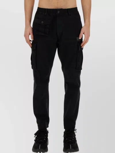 DSQUARED2 CARGO UTILITY PANTS ELASTIC WAISTBAND