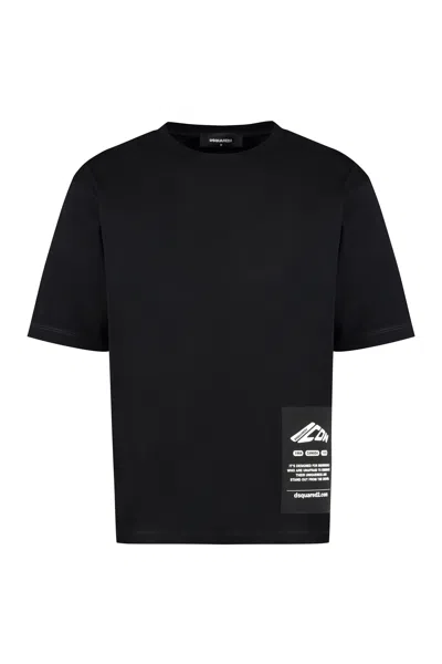 DSQUARED2 DSQUARED2 COTTON CREW-NECK T-SHIRT