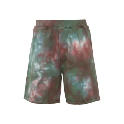 DSQUARED2 DSQUARED2 COTTON TIE-DYE SHORTS MEN