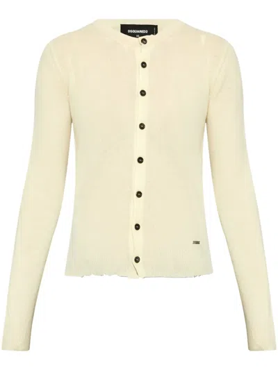 DSQUARED2 CREW-NECK CARDIGAN