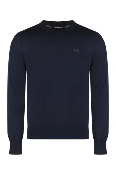 DSQUARED2 DSQUARED2 CREW-NECK WOOL SWEATER