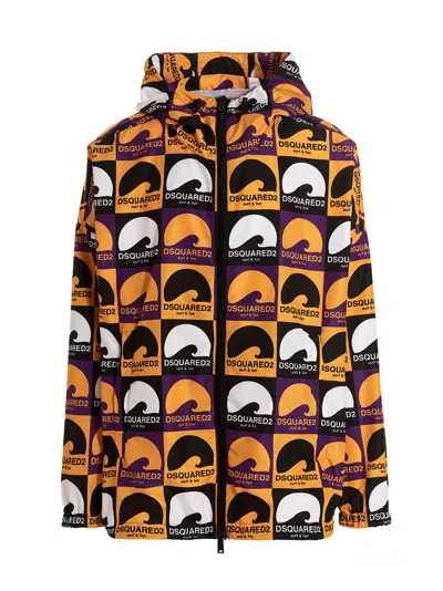 DSQUARED2 D2 SURF&FUN PUFFER JACKETS