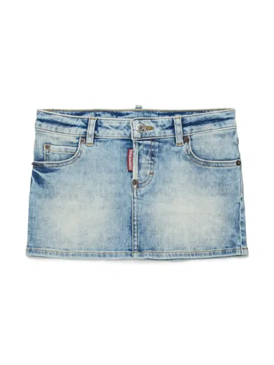 DSQUARED2 DENIM MINI SKIRT