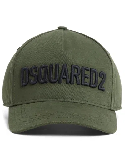 DSQUARED2 EMBROIDERED LOGO BASEBALL CAP