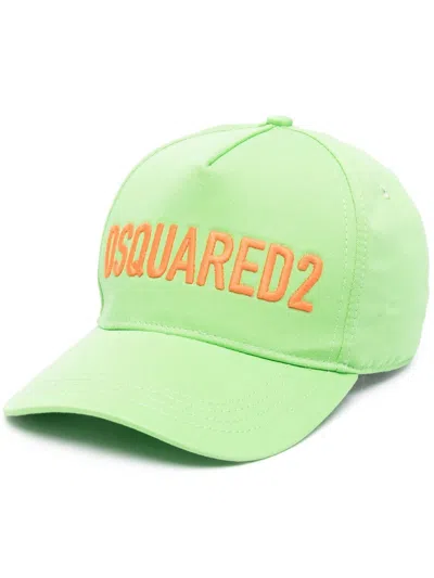 DSQUARED2 EMBROIDERED-LOGO BASEBALL CAP