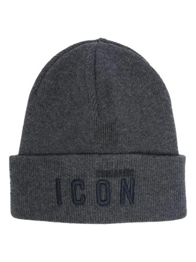 DSQUARED2 ICON BEANIE HAT