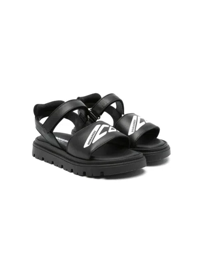 DSQUARED2 ICON-PRINT SANDALS