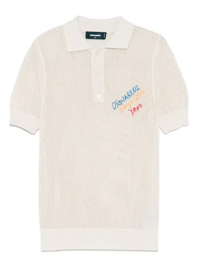 DSQUARED2 KNIT POLO SHIRT