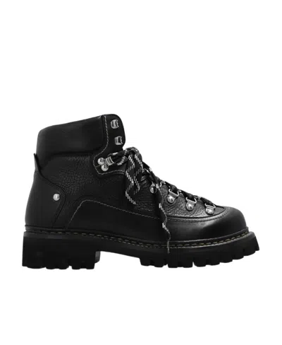 DSQUARED2 DSQUARED2 LACE-UP HIKING BOOTS