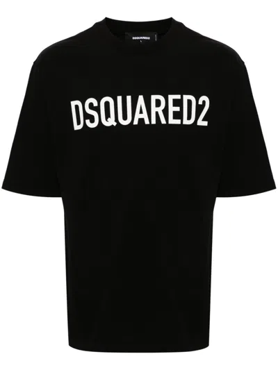 DSQUARED2 DSQUARED2 LOGO COTTON T-SHIRT