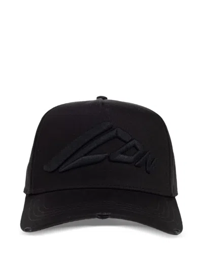 DSQUARED2 LOGO-EMBROIDERED BASEBALL CAP