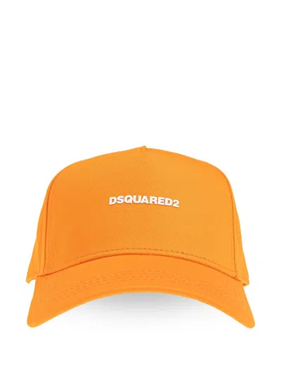 DSQUARED2 LOGO-EMBROIDERED CAP