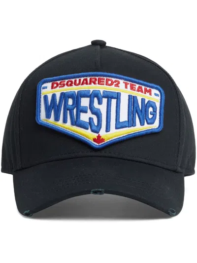 DSQUARED2 LOGO PATCH BASEBALL CAP