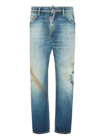 DSQUARED2 LOGO-PATCH JEANS