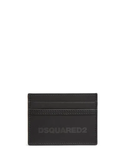 DSQUARED2 LOGO-PRINT CARD HOLDER