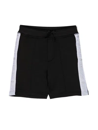 DSQUARED2 LOGO-PRINT DRAWSTRING SHORTS