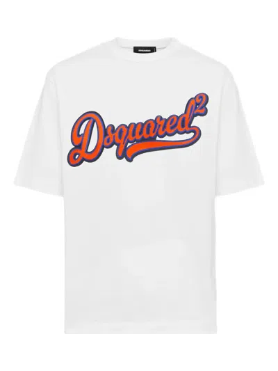 DSQUARED2 LOGO-PRINT T-SHIRT
