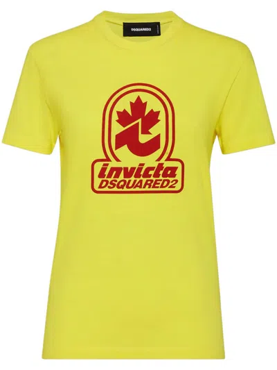 DSQUARED2 LOGO-PRINT T-SHIRT