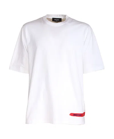 DSQUARED2 DSQUARED2 LOGO PRINTED CREWNECK T-SHIRT