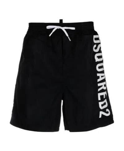 DSQUARED2 LOGO SWIMMING TRUNKS