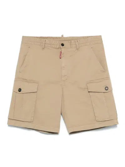 DSQUARED2 LOGO-TAG CARGO SHORTS