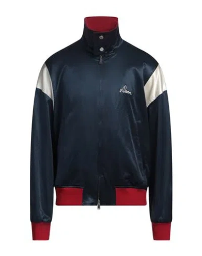 DSQUARED2 DSQUARED2 MAN JACKET NAVY SIZE 44 COTTON, VISCOSE, ELASTANE