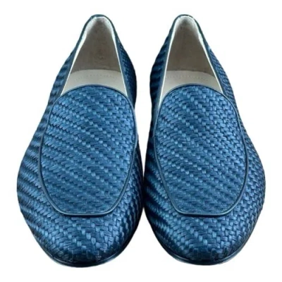 DSQUARED2 DSQUARED2 MEN’S MIDNIGHTS BLUE LOAFERS MADE IN ITALY LEATHER SIZE AVAILABLE